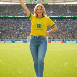 Camisa Camiseta Brasil Masculina Feminina Brasileira Futebol